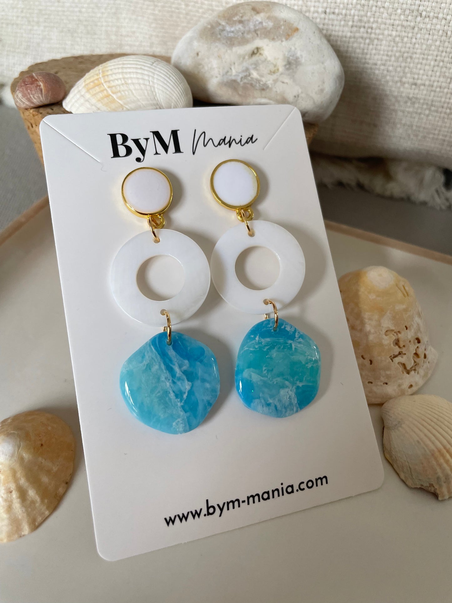 Boucles d'oreille Seaside