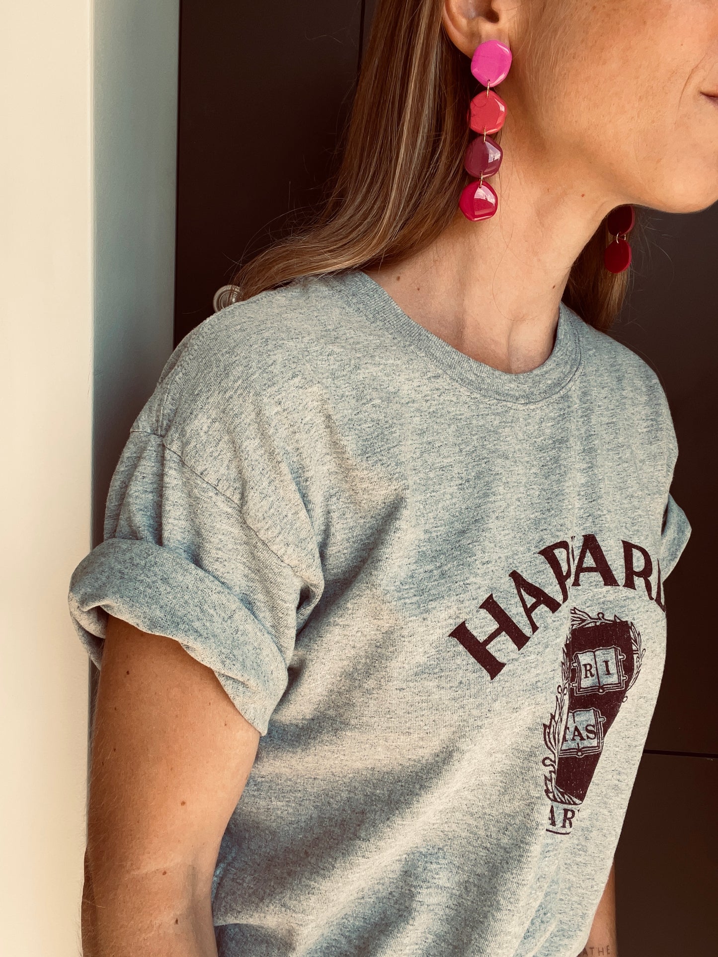 Boucles d’oreille Pink Lady