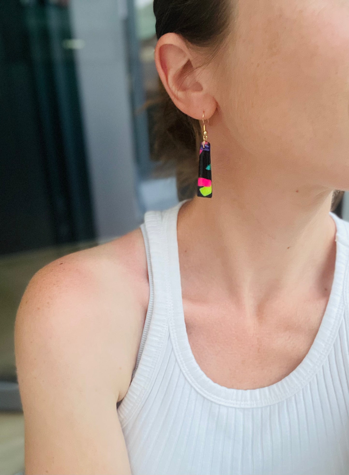 Boucles d’oreille Neon