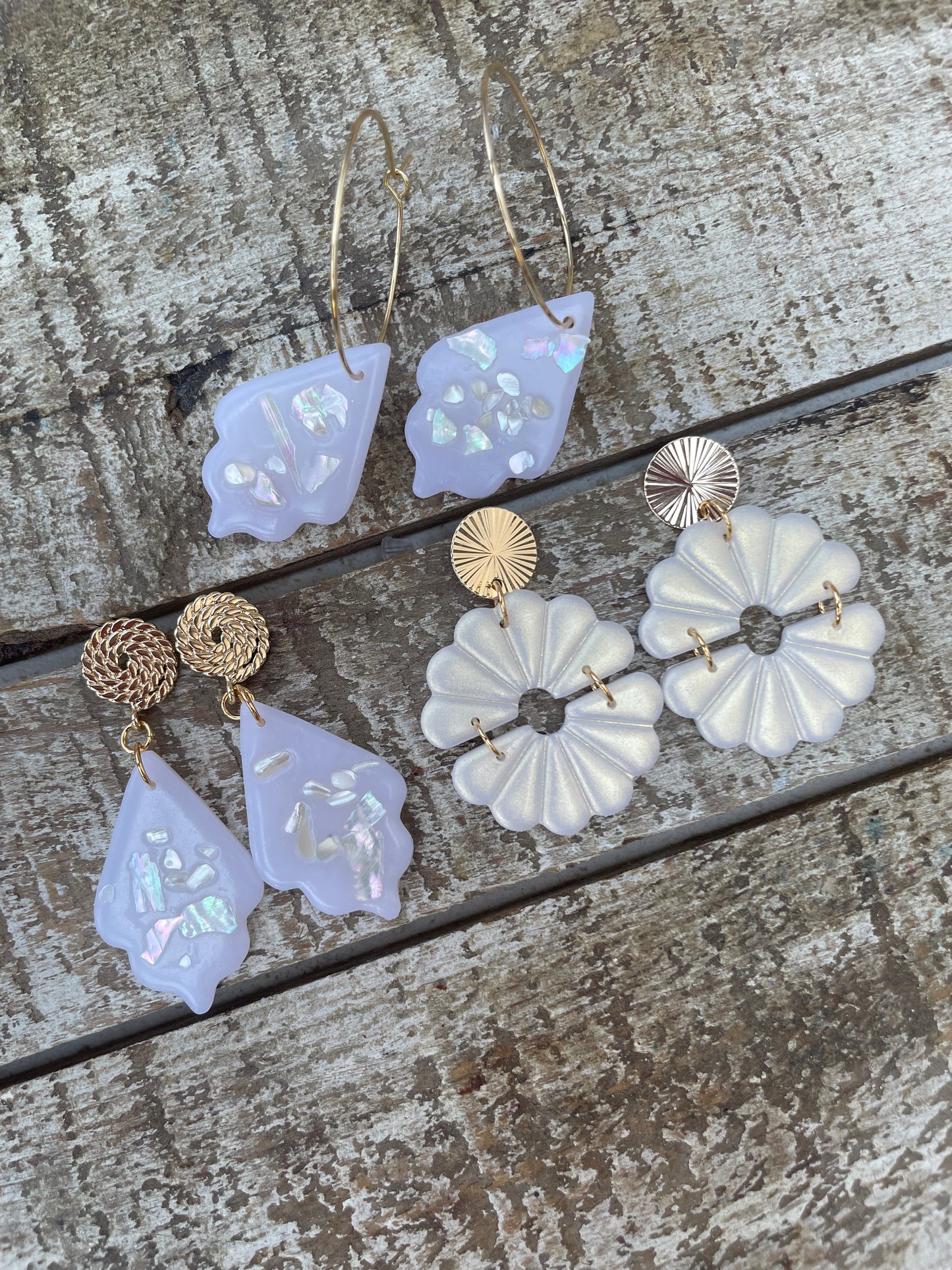 Boucles d'oreille Pearl