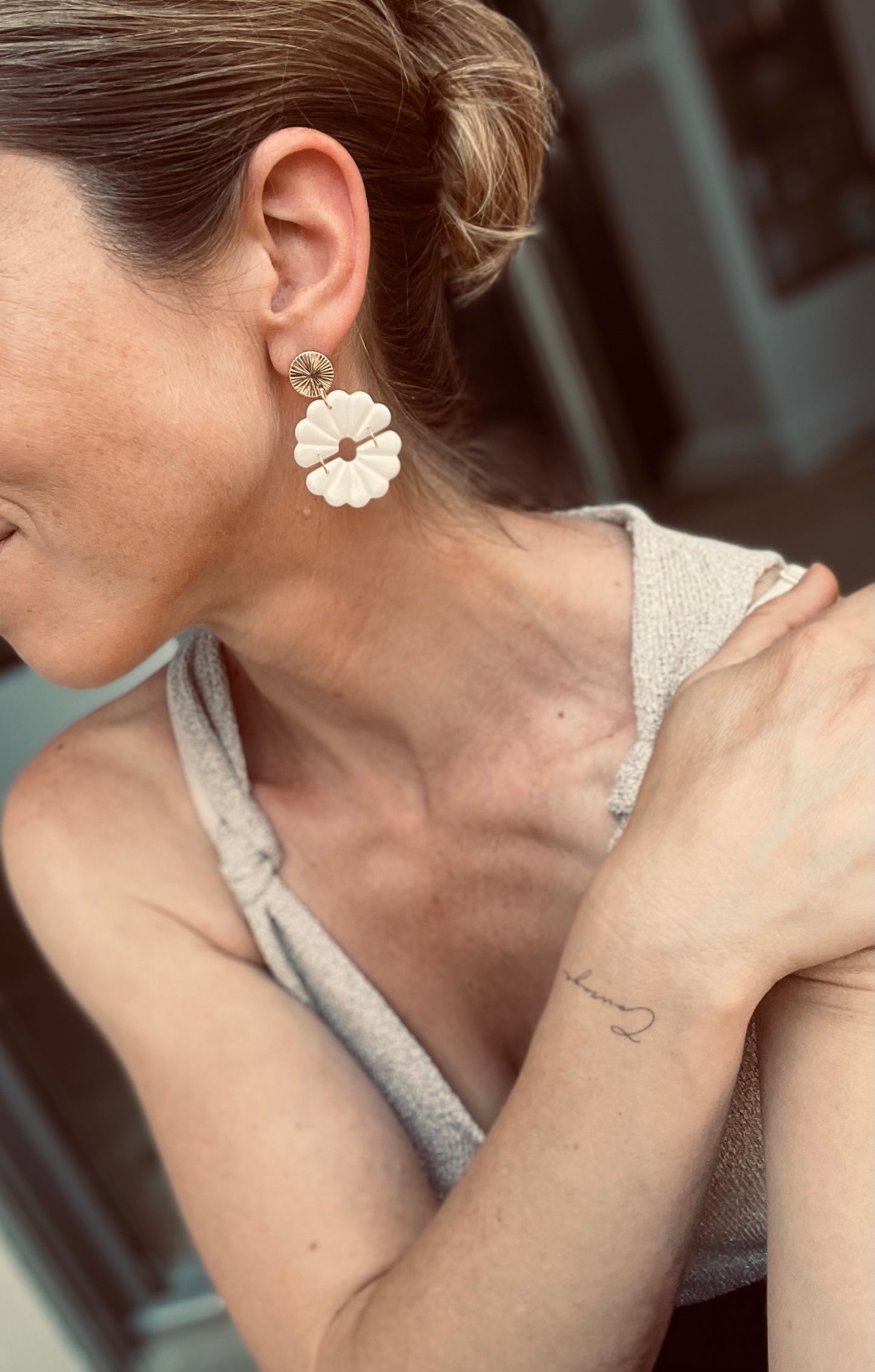 Boucles d'oreille Pearl