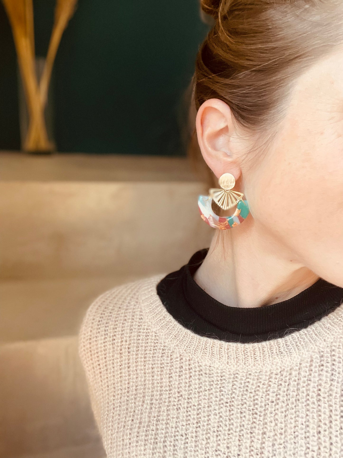 Boucles d'oreille Indiana
