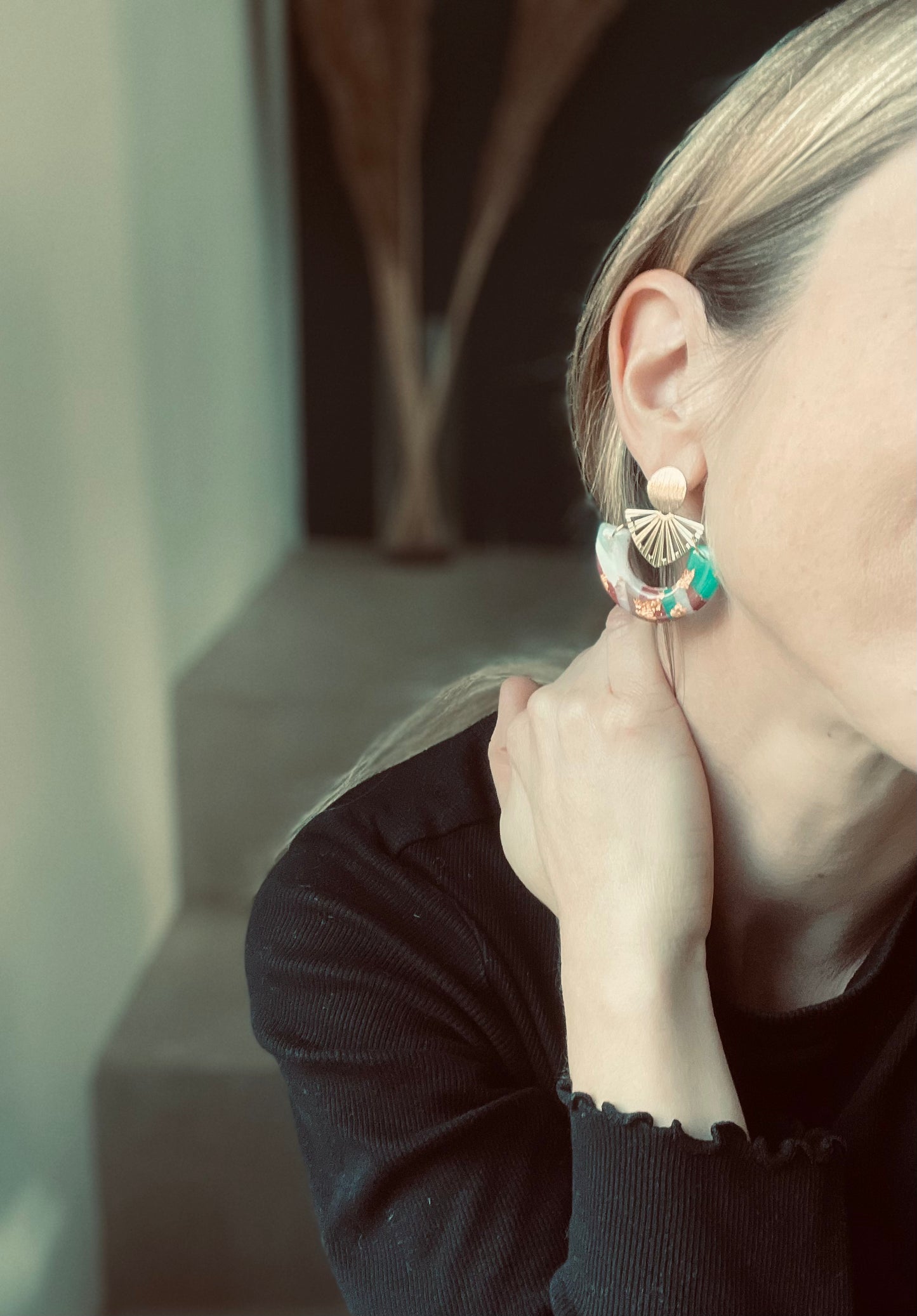 Boucles d'oreille Indiana