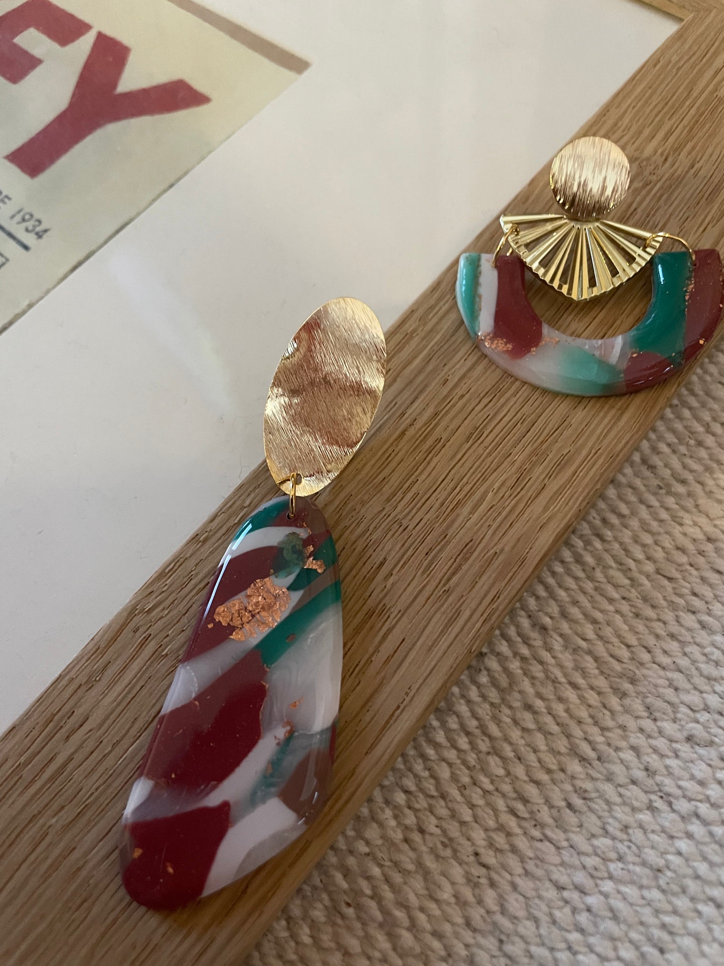 Boucles d'oreille Indiana
