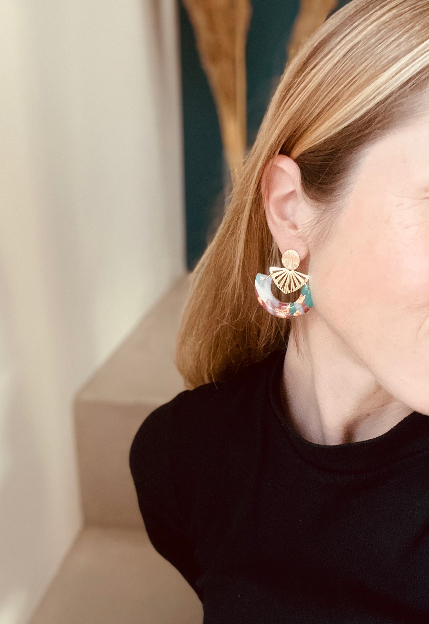Boucles d'oreille Indiana