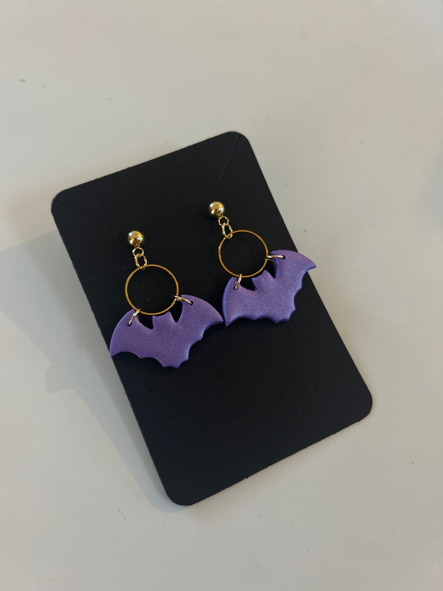 Boucles d’oreilles PURPLE MANIA