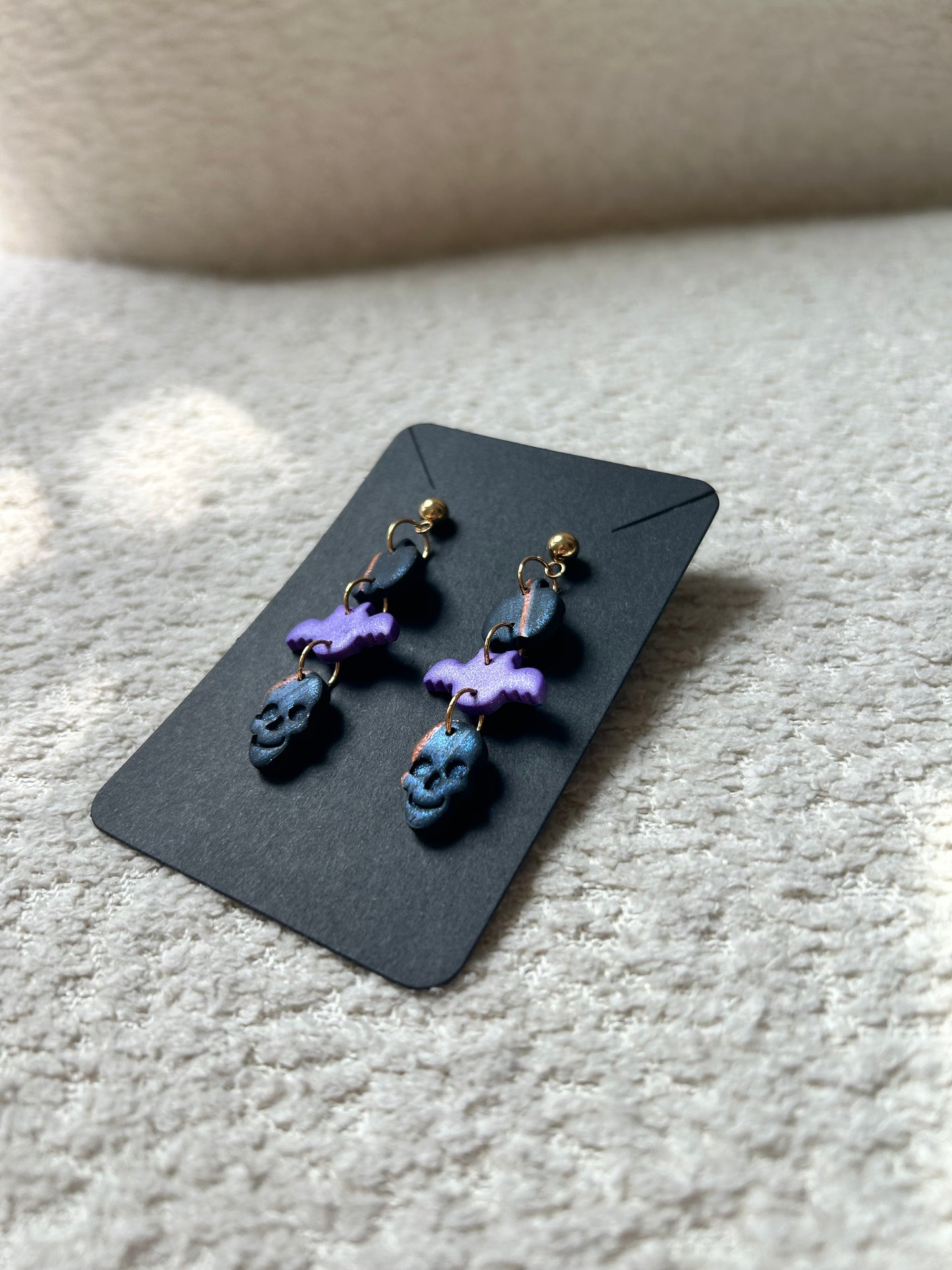 Boucles d’oreilles PURPLE MANIA