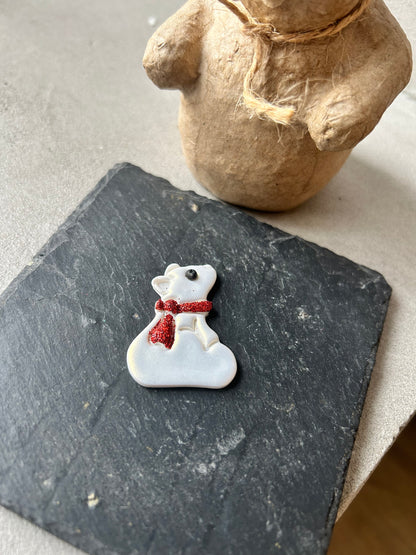 Broche de Noël, SNOWBEAR