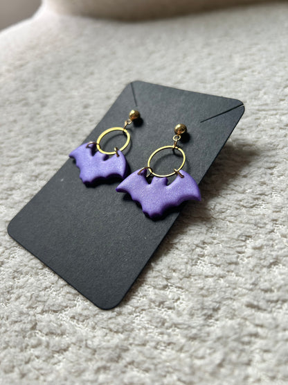 Boucles d’oreilles PURPLE MANIA