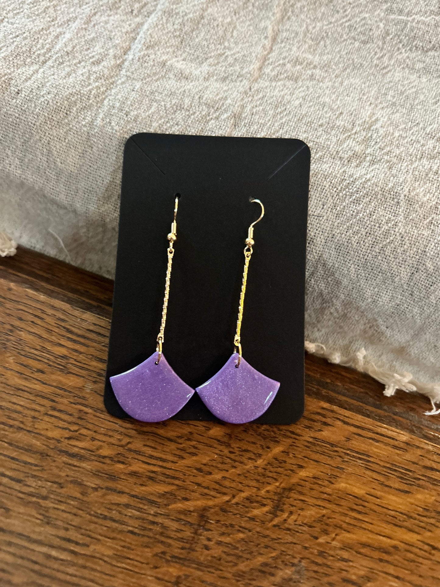 Boucles d’oreilles PURPLE MANIA