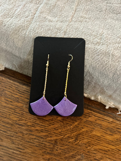 Boucles d’oreilles PURPLE MANIA