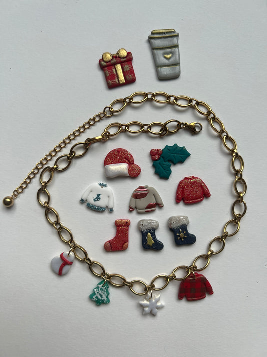 Collier personnalisable, thème NOËL