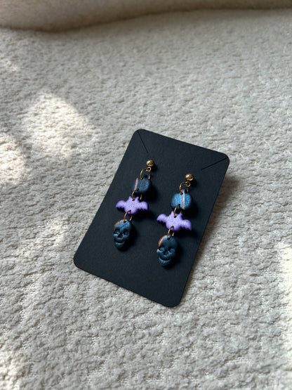 Boucles d’oreilles PURPLE MANIA