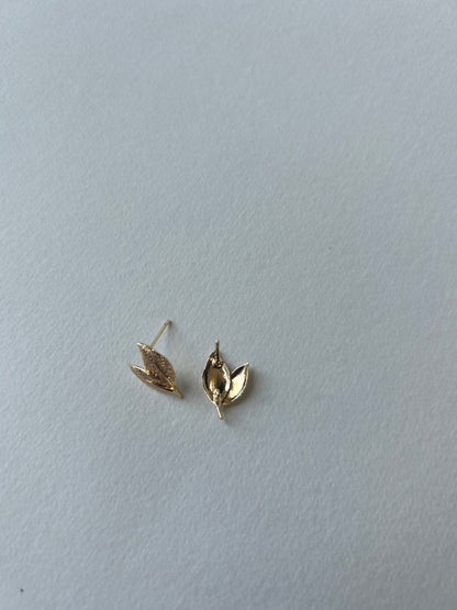 Fermoirs feuille