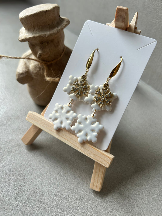 Boucles d’oreille Noël, SNOWSTAR