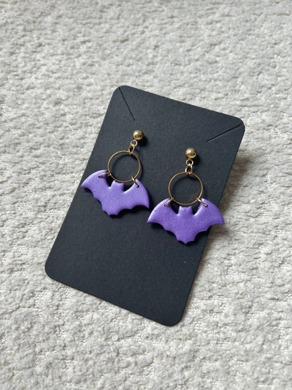 Boucles d’oreilles PURPLE MANIA