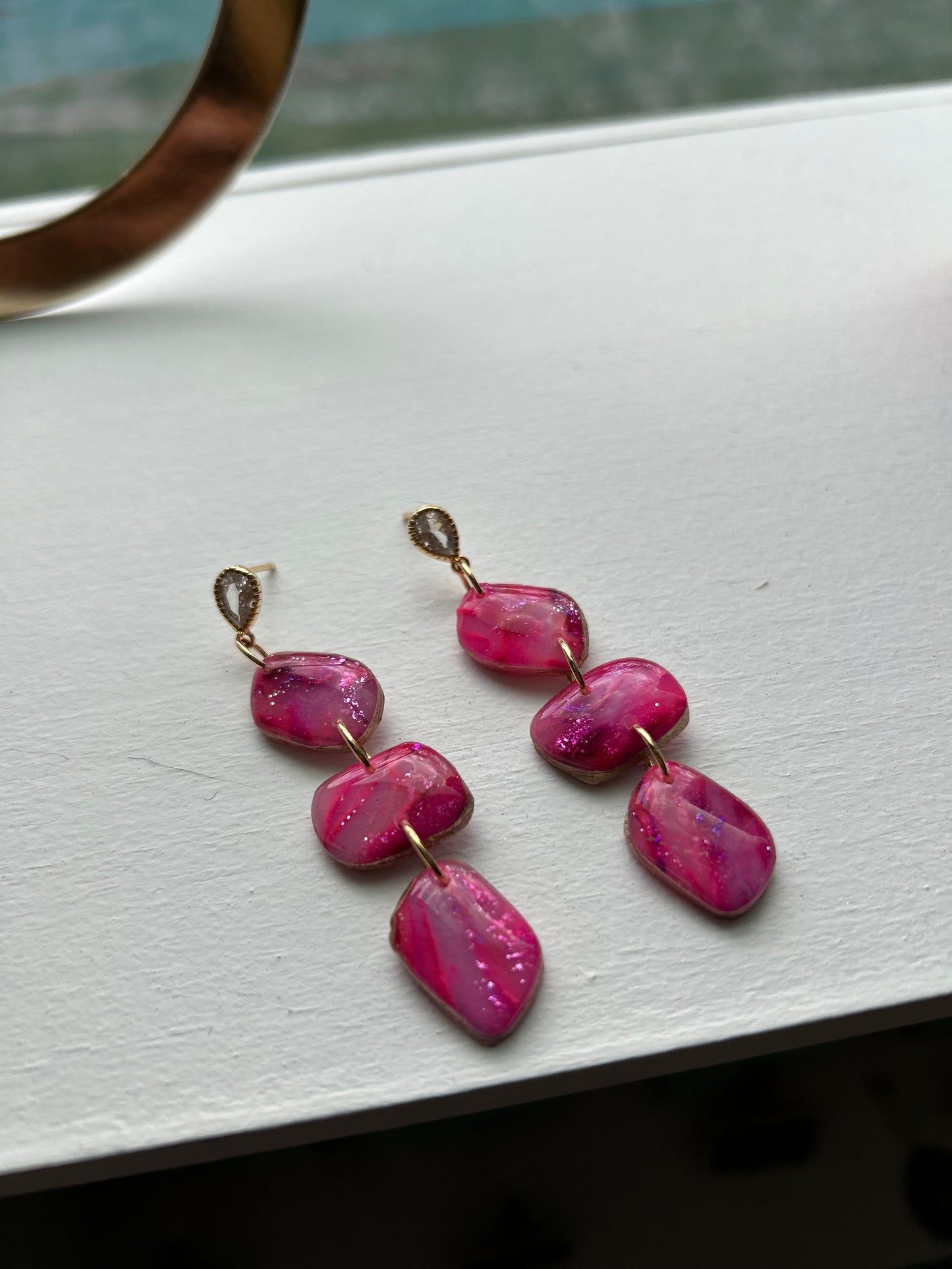 Boucles d’oreille ROSE