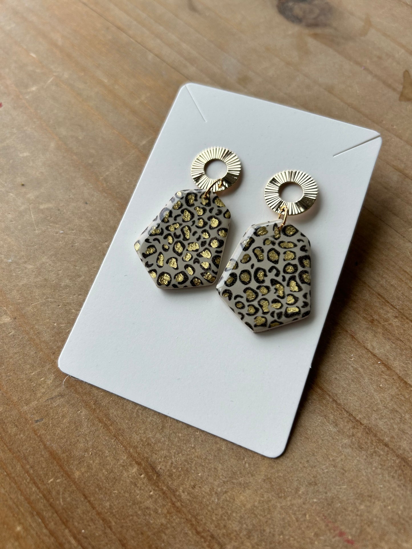 Boucles d’oreille LEOPARD