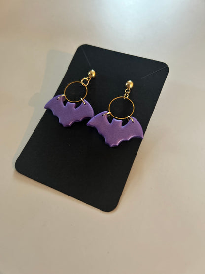 Boucles d’oreilles PURPLE MANIA