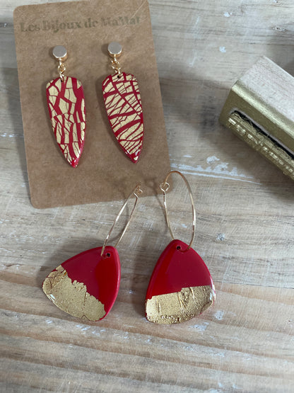 Boucles d’oreille Poppy