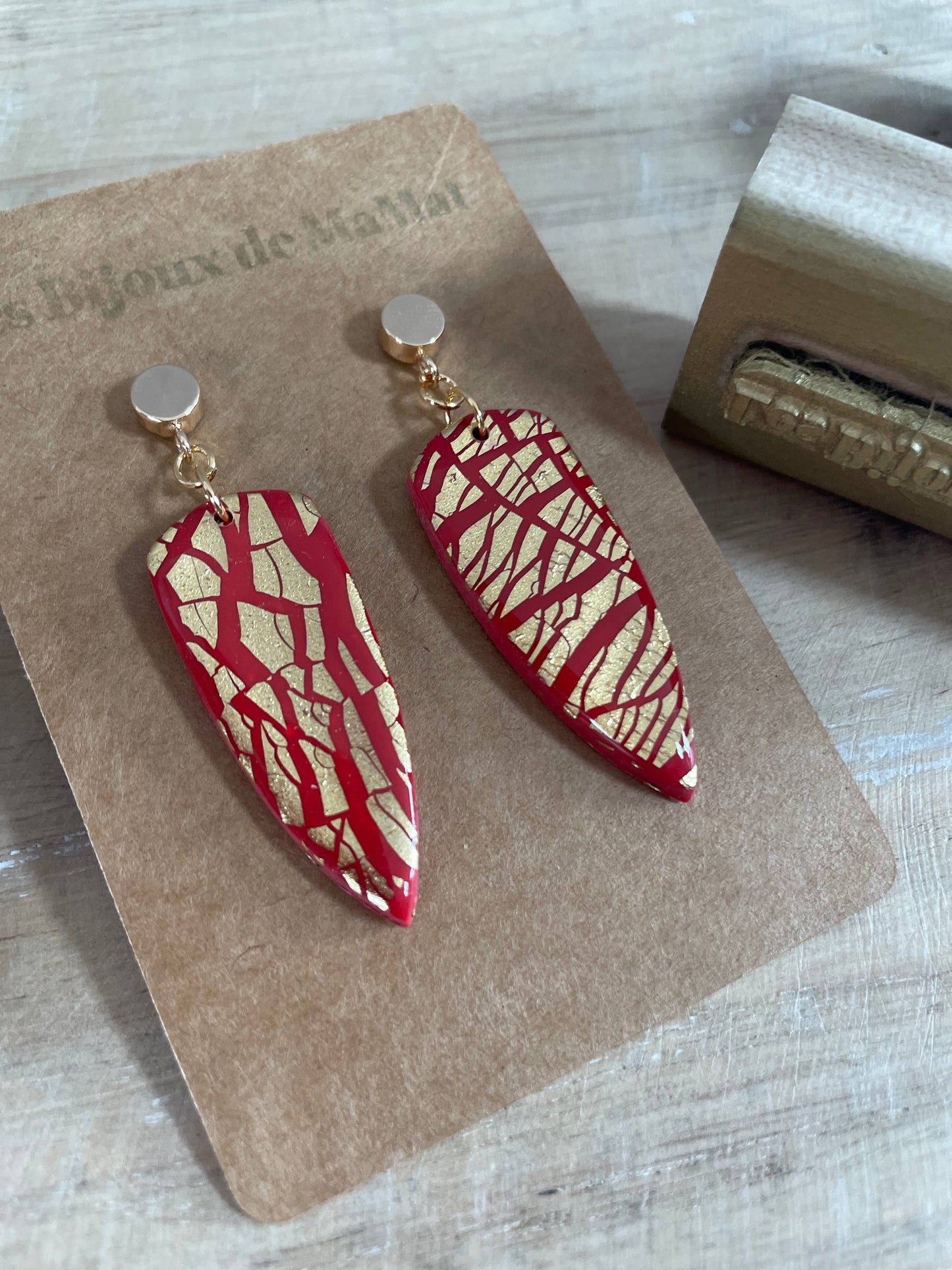 Boucles d’oreille Poppy