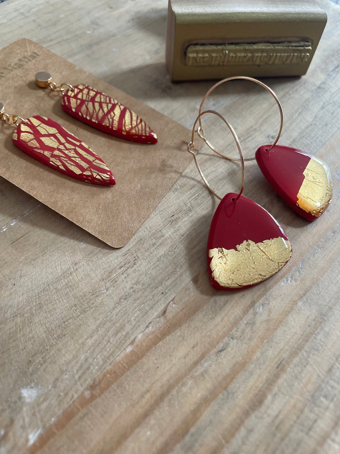 Boucles d’oreille Poppy